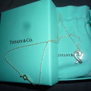 Tiffany 16" Paloma Picasso Tender Heart necklace